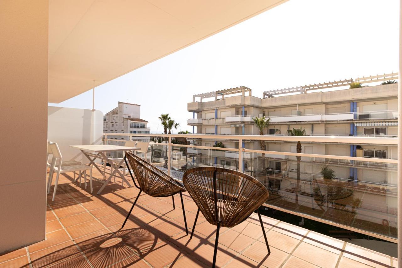 Vista Roses Mar - Apartamento Con Piscina II Eksteriør billede