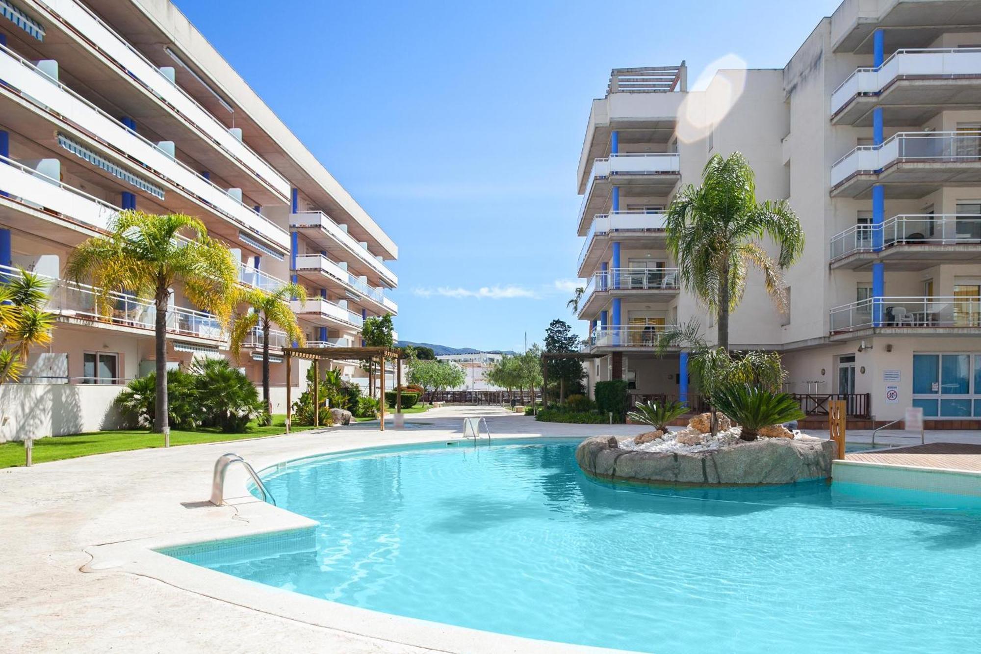 Vista Roses Mar - Apartamento Con Piscina II Eksteriør billede